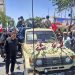 نمایی از آرامگاه ابدی شهید والامقام «امیرطاها محمدی» در کنار شهدای ماهدشت